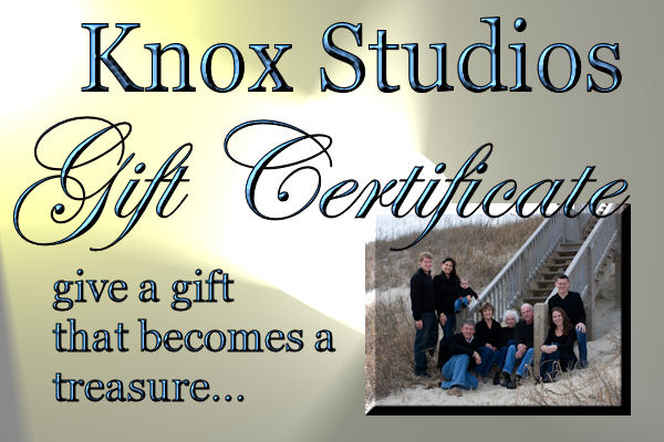 gift certificates are the perfect last minute gift!